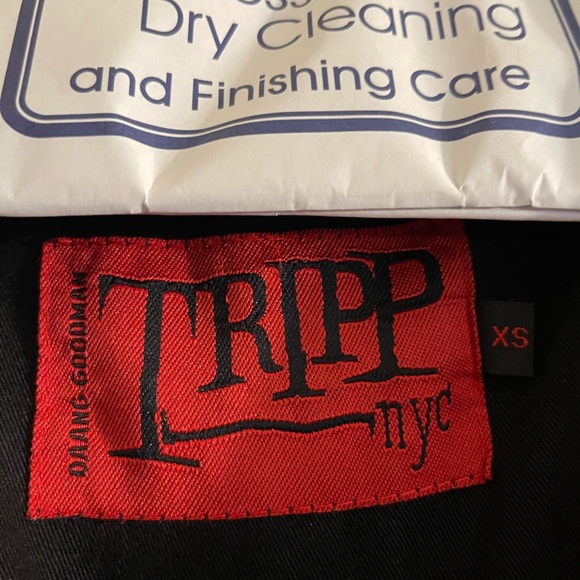 RARE Tripp NYC full length maxi trench coat/jacket - Picture 4 of 7